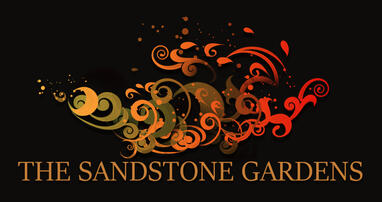 The Sandstone Gardens — A title banner for a retired roleplay project.