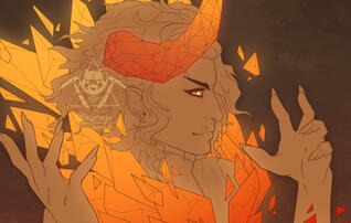 Close-up crop of Vekahza Alderaak: Cyberpunk Variant